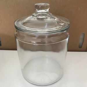 Glass Jar Storage Canister
